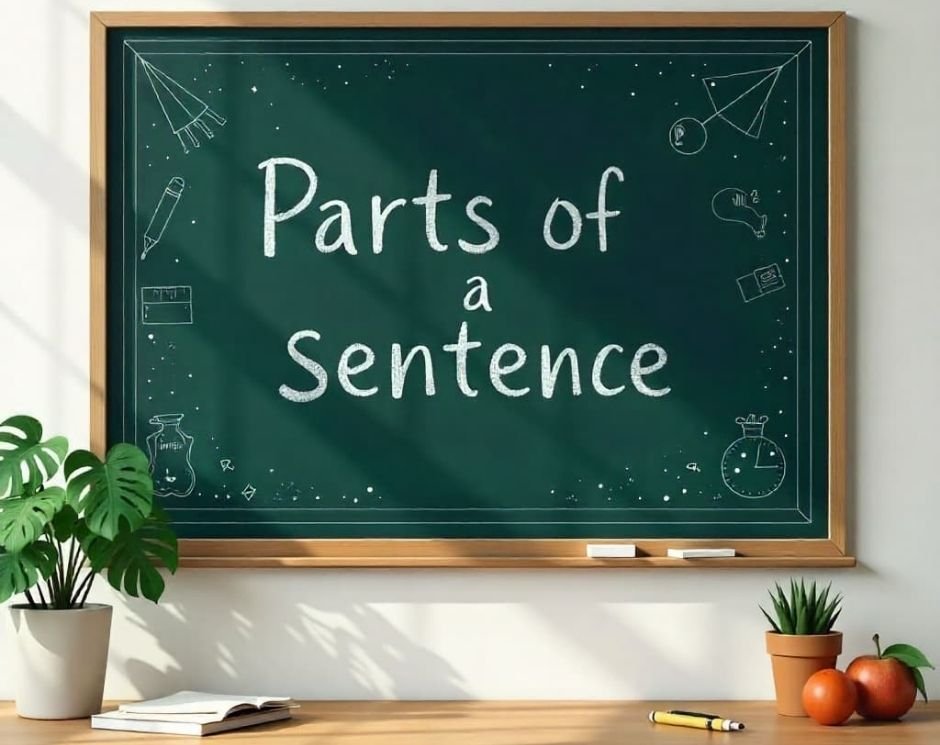 Parts of a sentence